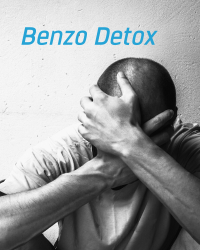 The process of cleansing the body of benzodiazepines (also known as benzos) after prolonged use is called "detox."