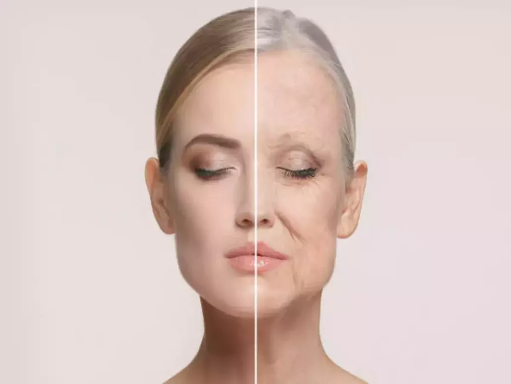 Skin Before and After Quitting Alcohol. Dry skin wrinkles more quickly and can look dull and grey. Alcohol's diuretic (water-loss) effect also causes you to lose vitamins and nutrients.