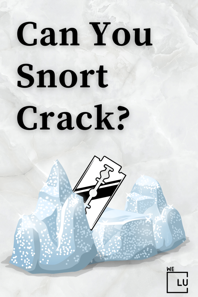 Is it possible, for instance, to snort crack? You can snort crack. That's true. Crack cocaine use, however, rarely involves snorting it.