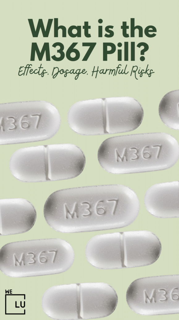 M367 White Oval Pill pictured above. What is the M367 Pill? It is a pain medication Hydrocodone/Acetaminophen combination that treats moderate to severe pain. Hydrocodone is an opioid that suppresses pain signals in the brain and spinal cord. Acetaminophen, also known as Tylenol, is a non-opioid pain reliever that inhibits the production of specific chemicals in the brain.