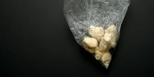 What Does Crack Look Like? Unlike powdered cocaine, which is commonly snorted, the substance is produced by a complex process utilizing baking soda, resulting in crystalline "rocks" that are smoked. Crack cocaine produces a quicker high than cocaine in powder, but it also wears off quickly—within 15 minutes.