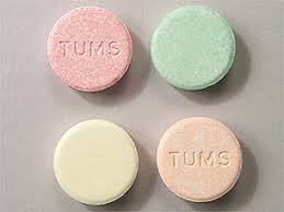 Tums are part of a group of medications called antacids. 