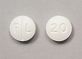 This is what the pill form of Lexapro looks like.