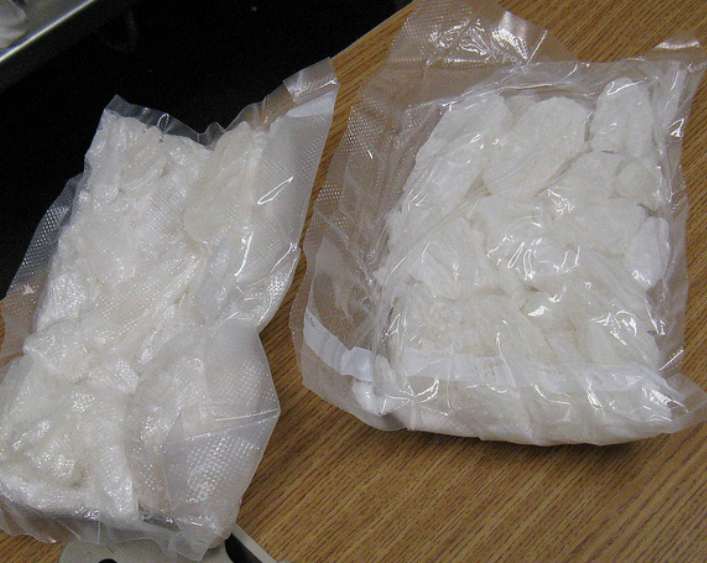 Methamphetamine can be synthesized from phenyl-2-propanone (P/P Method Meth)  or phenyl-2-propanone (P2P), two other names for the same drug. 