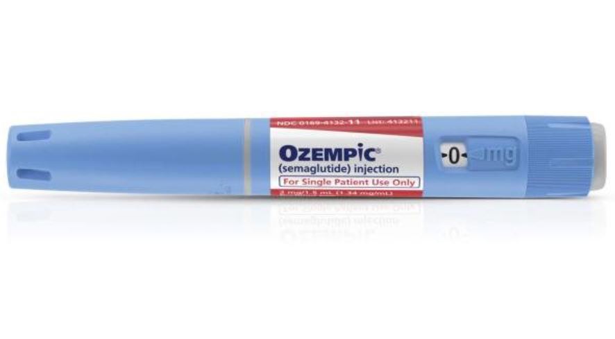 Ozempic (semaglutide) is typically available as a pre-filled pen for subcutaneous injection. The pen is designed for easy and convenient use. The pen's appearance can vary, but it generally has a sleek, compact design with markings for dosage adjustments. 