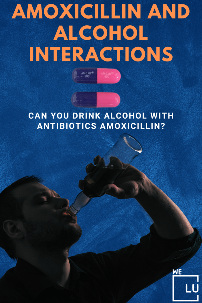 Amoxicillin and alcohol risks. Can I drink alcohol while taking Amoxicillin? Amoxicillin is a commonly prescribed antibiotic used to treat various bacterial infections. However, many people prescribed Amoxicillin may be unaware of the potential risks associated with consuming alcohol while taking this medication. 