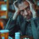 man experiencing memory loss from gabapentin and alcohol mix